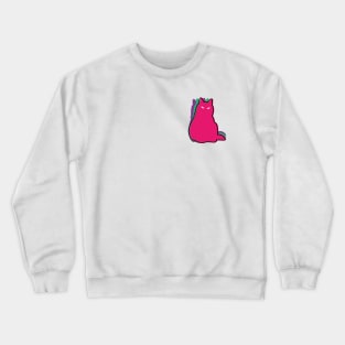 Angry cat judging you Crewneck Sweatshirt